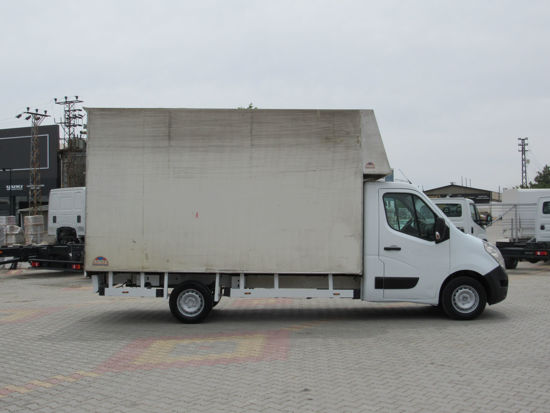 2012 MODEL RENAULT MASTER 2.3 DCİ TEK KABİN TENTELİ SAÇ KASALI KAMYONET 125 Hp