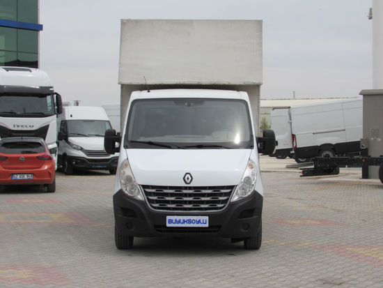 2012 MODEL RENAULT MASTER 2.3 DCİ TEK KABİN TENTELİ SAÇ KASALI KAMYONET 125 Hp