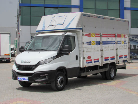 2021 MODEL IVECO DAILY 72 C 16 4350 WB BRANDALI SAÇ KASALI KAMYON 160 Hp