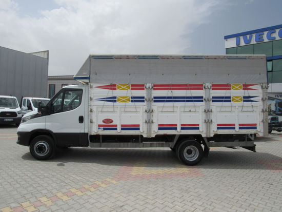 2021 MODEL IVECO DAILY 72 C 16 4350 WB BRANDALI SAÇ KASALI KAMYON 160 Hp