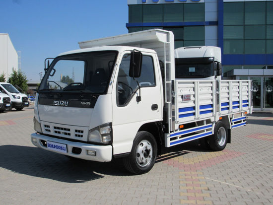 2008 MODEL ISUZU NKR WİDE 66 LUX SIFIR İLAVESİZ SAÇ KASALI KAMYONET 107 Hp