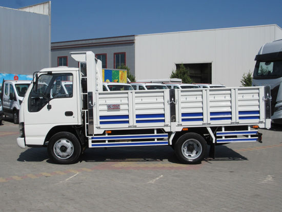 2008 MODEL ISUZU NKR WİDE 66 LUX SIFIR İLAVESİZ SAÇ KASALI KAMYONET 107 Hp