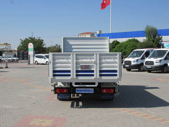 2008 MODEL ISUZU NKR WİDE 66 LUX SIFIR İLAVESİZ SAÇ KASALI KAMYONET 107 Hp