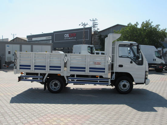 2008 MODEL ISUZU NKR WİDE 66 LUX SIFIR İLAVESİZ SAÇ KASALI KAMYONET 107 Hp