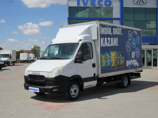 2013 MODEL IVECO DAILY 35 C 13 3750 WB KAPALI POLYESTER KASA KAMYONET 126 Hp