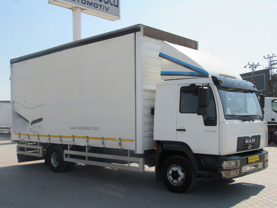 2005 MODEL MAN TGL 12.163 F 4X2 KAPALI KAYAR PERDELİ KASA KAMYON 163 Hp