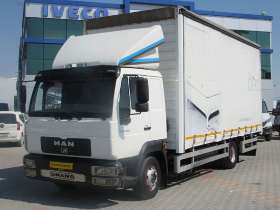 2005 MODEL MAN TGL 12.163 F 4X2 KAPALI KAYAR PERDELİ KASA KAMYON 163 Hp