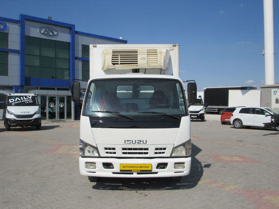 2008 MODEL ISUZU NPR  FRİGOFİRİK SOĞUTUCULU KAPALI POLYESTER KASALI KAMYON 142 Hp.