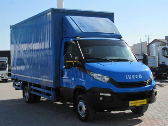 2018 MODEL IVECO DAILY 70 C 15 4350 WB KAPALI SAÇ KASA KAMYON 150 Hp