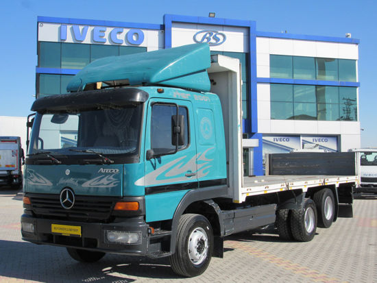 2001 MODEL MERCEDES ATEGO 1517 AÇIK SAÇ KASALI KAMYON 170 Hp