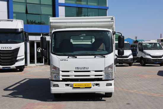 2016 MODEL ISUZU NPR 8 İLAVELİ AÇIK SAÇ KASA KAMYON 155 Hp