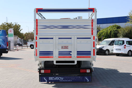 2016 MODEL ISUZU NPR 8 İLAVELİ AÇIK SAÇ KASA KAMYON 155 Hp