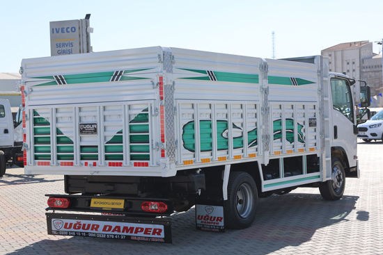 2016 MODEL ISUZU NPR 8 DAMPERLİ SAÇ KASALI KAMYON 155 Hp