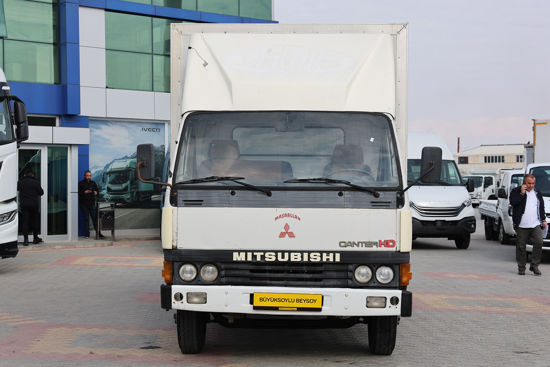 1993 MODEL MITSUBISHI CANTER FE 449 KAPALI KASA KAMYON 110 Hp