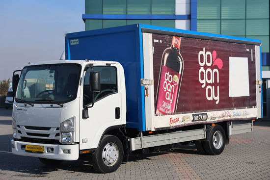 2021 MODEL ISUZU NPR 7.5 LONGMEŞRUBAT KASALI KAMYON