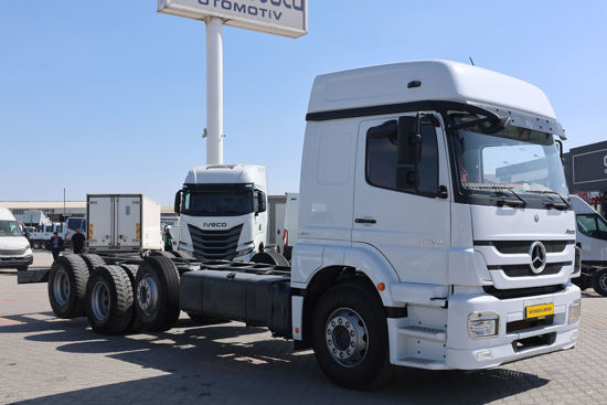 2016 MODEL MERCEDES-BENZ AXOR 3229 KIRKAYAK YATAKLI ŞASE KAMYON