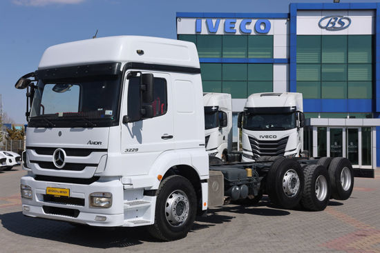 2016 MODEL MERCEDES-BENZ AXOR 3229 KIRKAYAK YATAKLI ŞASE KAMYON