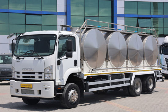 2016 MODEL ISUZU TORA 10 TEKER SÜT TANKLI KAMYON 190 Hp A/C