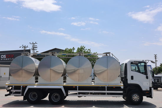 2016 MODEL ISUZU TORA 10 TEKER SÜT TANKLI KAMYON 190 Hp A/C