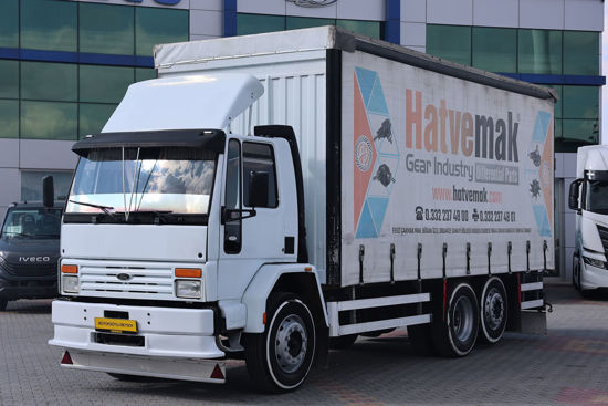 1997 MODEL FORD CARGO 20-14 KAYAR PERDELİ KASA KAMYON