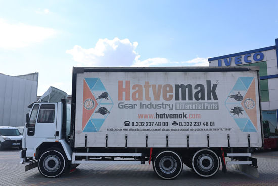 1997 MODEL FORD CARGO 20-14 KAYAR PERDELİ KASA KAMYON