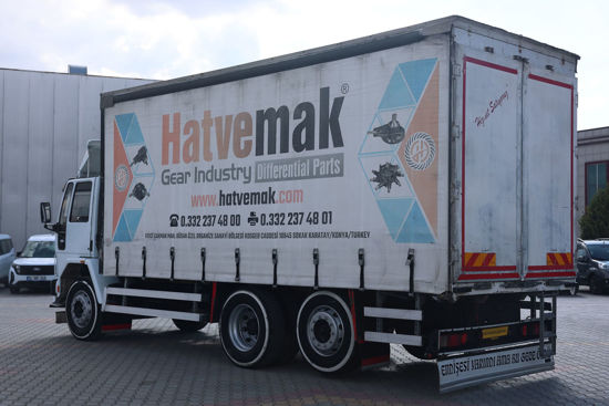 1997 MODEL FORD CARGO 20-14 KAYAR PERDELİ KASA KAMYON