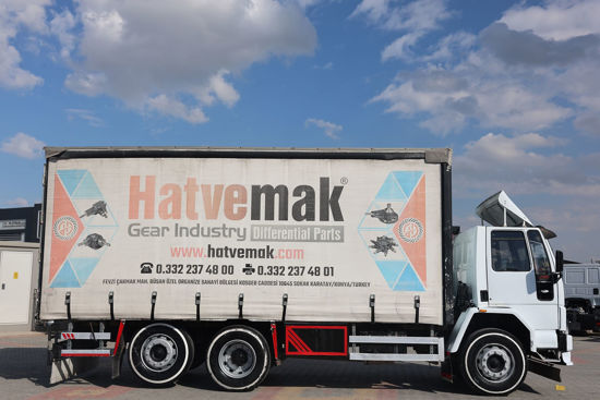 1997 MODEL FORD CARGO 20-14 KAYAR PERDELİ KASA KAMYON