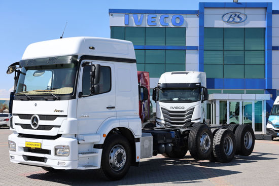 2016 MODEL MERCEDES-BENZ AXOR 3229 KIRKAYAK YATAKLI ŞASE KAMYON