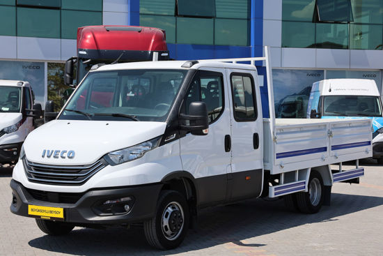 2023 MODEL DAILY 35 C 16 3750 3000 cc  Ç.KABİN AÇIK SAÇ KASALI KAMYONET HI-MATİC