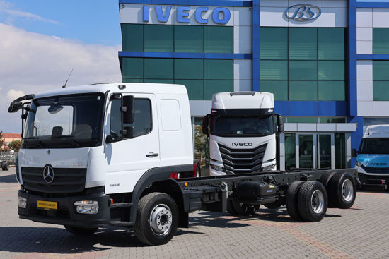 2021 MODEL MERCEDES-BENZ ATEGO 1518   10 TEKER YATAKLI ŞASE KAMYON