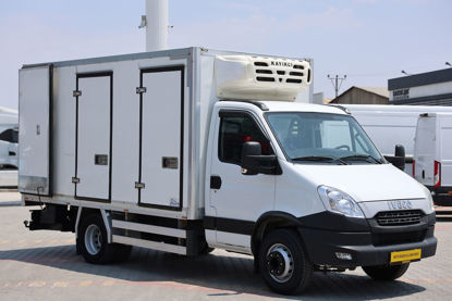 2014 MODEL IVECO DAILY 70 C 15 3750   KAPALI POLYESTER KASA LİFTLİ KAMYON