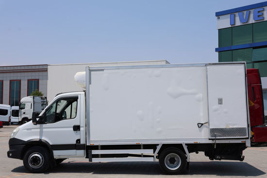 2014 MODEL IVECO DAILY 70 C 15 3750   KAPALI POLYESTER KASA LİFTLİ KAMYON