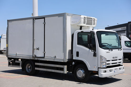 2014 MODEL ISUZU NPR 10 FRİGORİFİK SAFKAR 425 SOĞUTUCULU KAMYON LİFTLİ