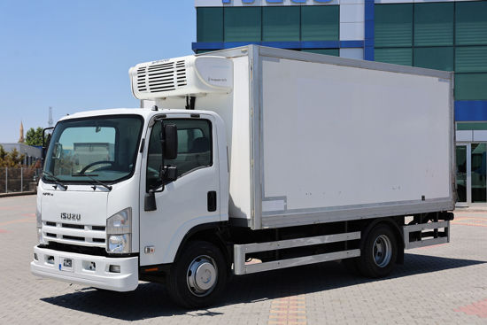 2014 MODEL ISUZU NPR 10 FRİGORİFİK SAFKAR 425 SOĞUTUCULU KAMYON LİFTLİ
