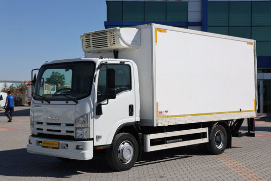 2013 MODEL ISUZU NPR 10   FRİGORİFİK SAFKAR 425 SOĞUTUCULU KAMYON LİFTLİ