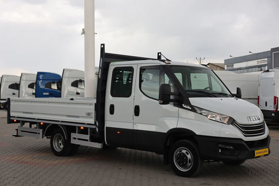 2023 MODEL IVECO DAILY 35 C 16 3750 3000 cc  Ç.KABİN AÇIK SAÇ KASALI KAMYONET HI-MATİC A/C