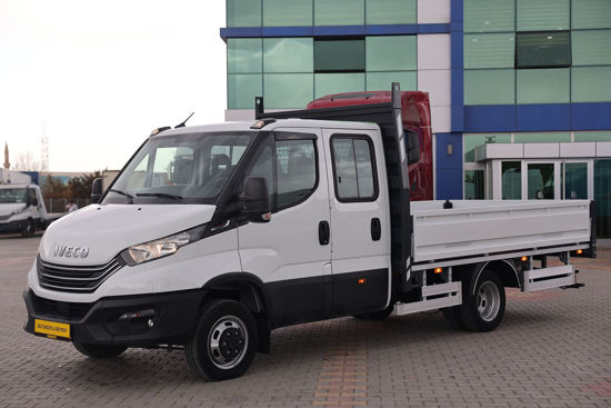 2023 MODEL IVECO DAILY 35 C 16 3750 3000 cc  Ç.KABİN AÇIK SAÇ KASALI KAMYONET HI-MATİC A/C