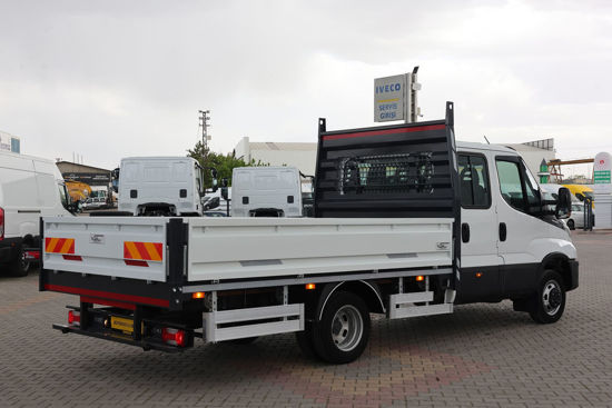 2023 MODEL IVECO DAILY 35 C 16 3750 3000 cc  Ç.KABİN AÇIK SAÇ KASALI KAMYONET HI-MATİC A/C