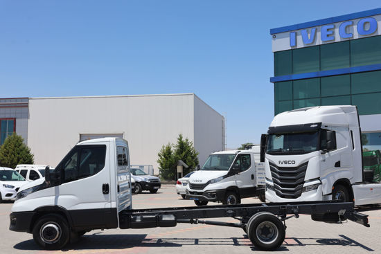 2024 MODEL IVECO DAILY 72 C 16 4350 WB ŞASE KAMYON 160 Hp A/C