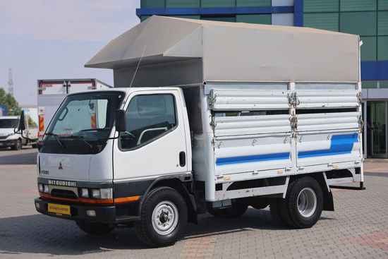 1998 MODEL MITSUBISHI CANTER FE 515   AÇIK SAÇ KASA BRANDALI KAMYONET