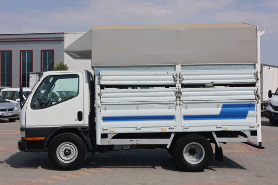 1998 MODEL MITSUBISHI CANTER FE 515   AÇIK SAÇ KASA BRANDALI KAMYONET