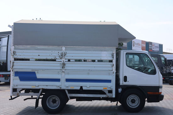 1998 MODEL MITSUBISHI CANTER FE 515   AÇIK SAÇ KASA BRANDALI KAMYONET