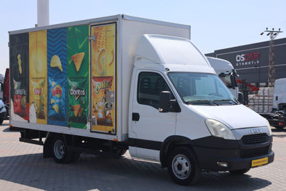 2014 MODEL DAİLY 35 C 13 3750 WB  KAPALI POLYESTER KASALI KAMYONET