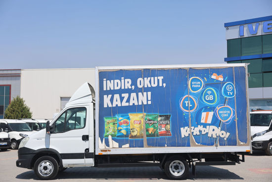 2014 MODEL DAİLY 35 C 13 3750 WB  KAPALI POLYESTER KASALI KAMYONET