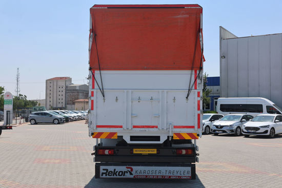 2021 MODEL MERCEDES-BENZ ATEGO 1518   (YATAKLI) 10 TEKER BRANDALI SAÇ KASA KAMYON A/C