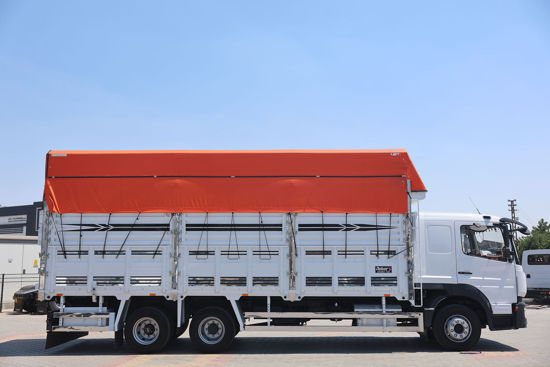 2021 MODEL MERCEDES-BENZ ATEGO 1518   (YATAKLI) 10 TEKER BRANDALI SAÇ KASA KAMYON A/C
