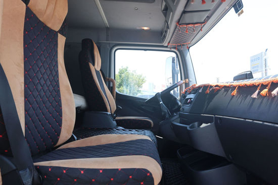 2021 MODEL MERCEDES-BENZ ATEGO 1518   (YATAKLI) 10 TEKER BRANDALI SAÇ KASA KAMYON A/C