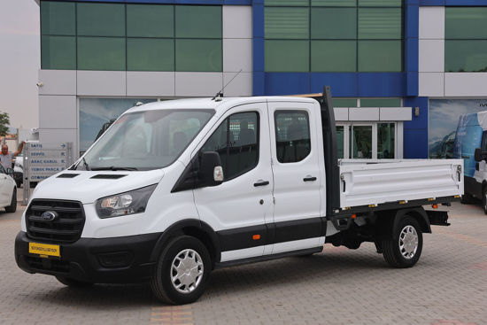 2023 MODEL FORD TRANSİT 2.0L ECOBLUE 350 L   Ç.KABİN KAMYONET GÜVENLİK PAKET 170 Hp A/C