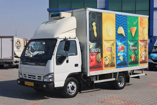 2007 MODEL ISUZU NKR WIDE LUX   SOĞUTUCULU KAPALI POLYESTER KASALI KAMYONET