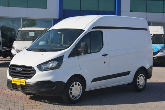 2021 MODEL TRANSİT CUSTOM VAN TREND 340S YÜKSEK TAVAN 2+1 130 Hp A/C